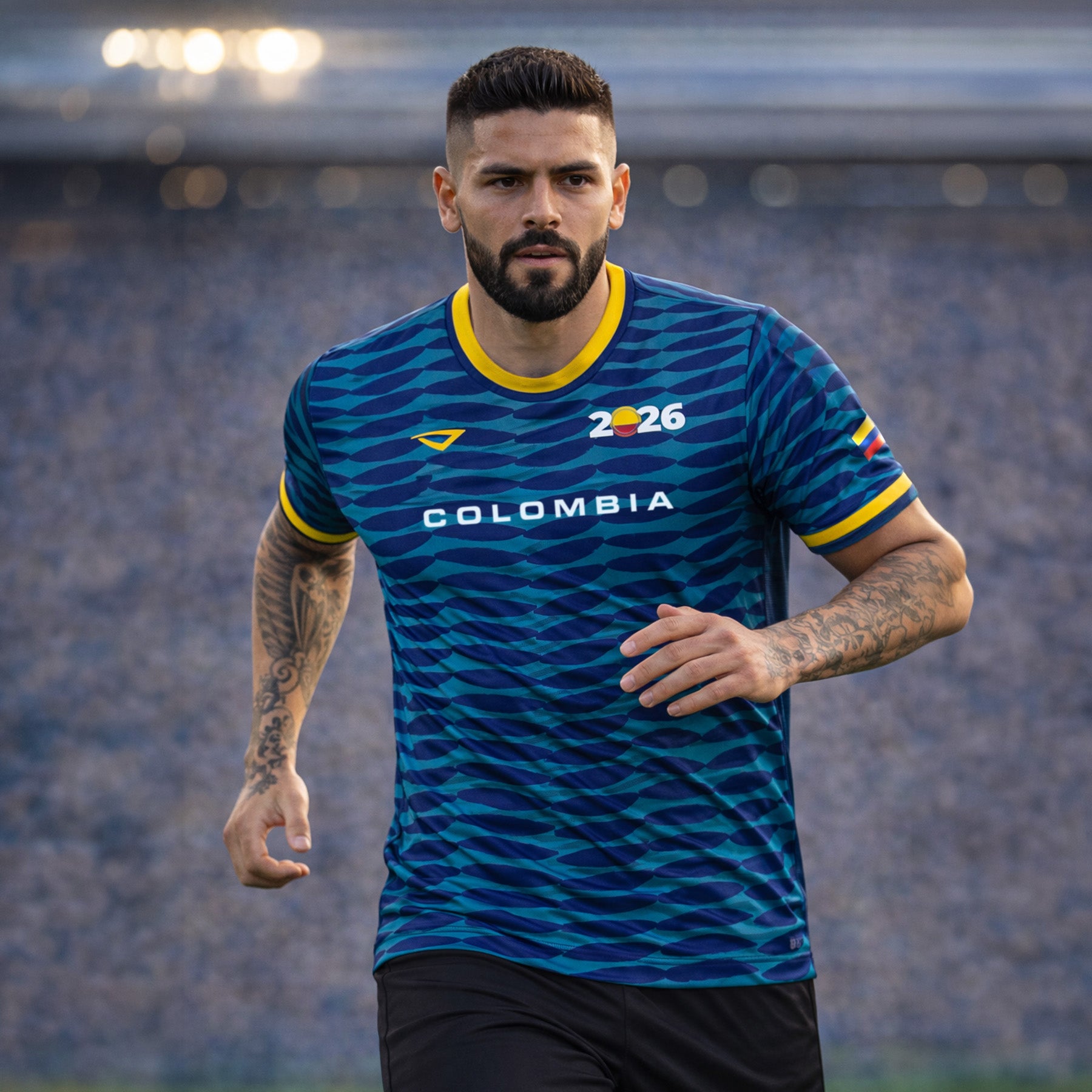 Colombia Soccer Jersey 2026 - World Cup Fan Jersey - Away Style