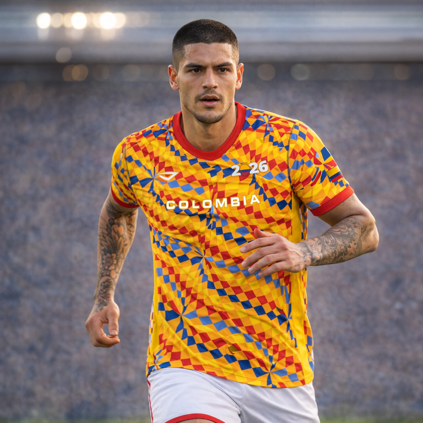 Colombia Soccer Jersey 2026 - World Cup Fan Jersey - Classic Style