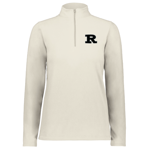 Rise Womens LS 1/4 Zip - White