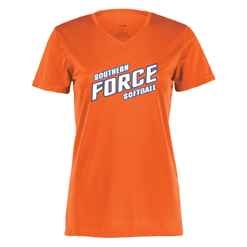 Southern Force Womens SS Dri Fit - Orange