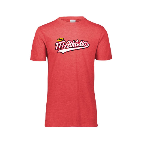 777 Womens SS Tri Blend - Red