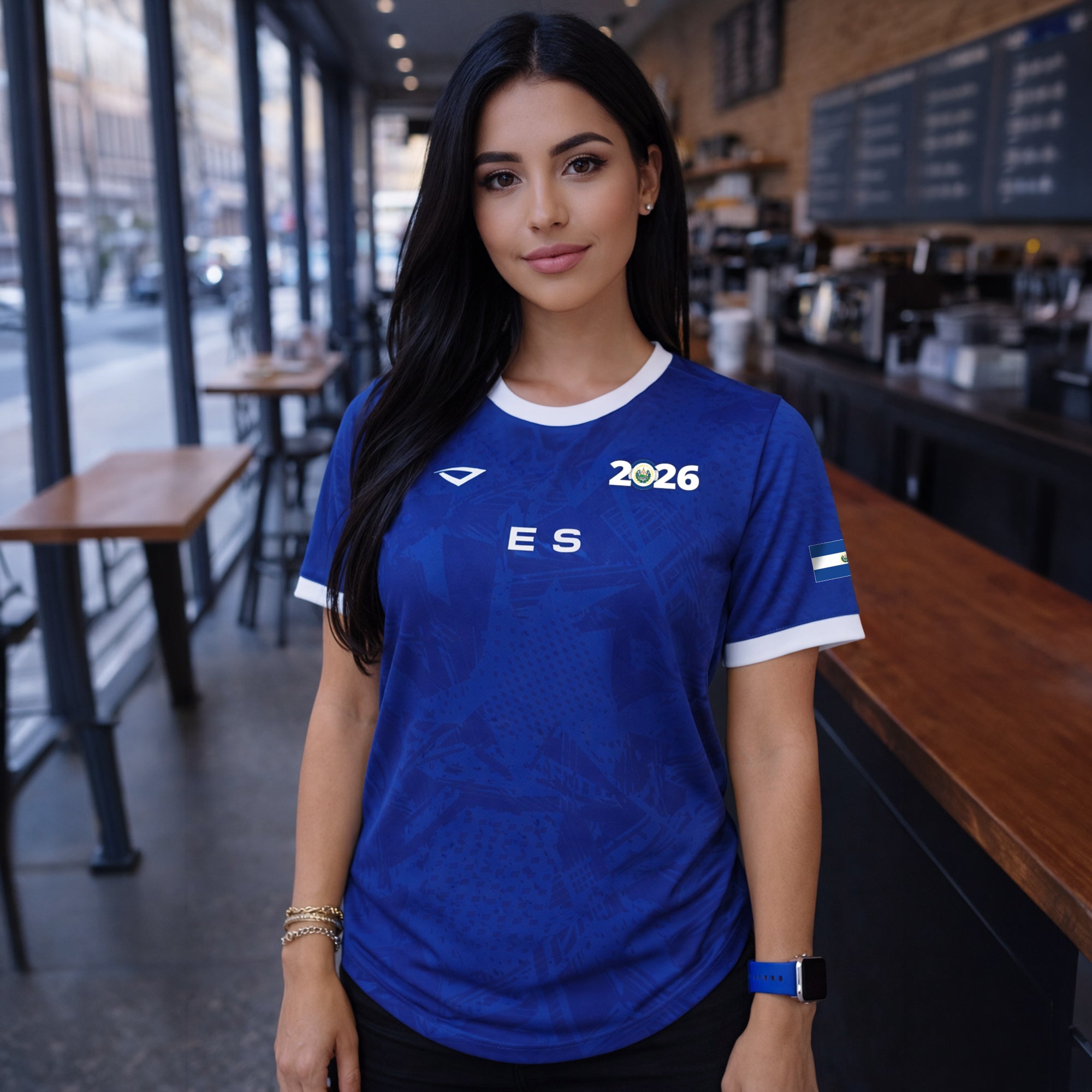 El Salvador Soccer Jersey 2026 - World Cup Fan Jersey - Classic Style